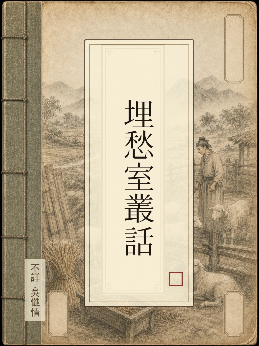 埋愁室丛话