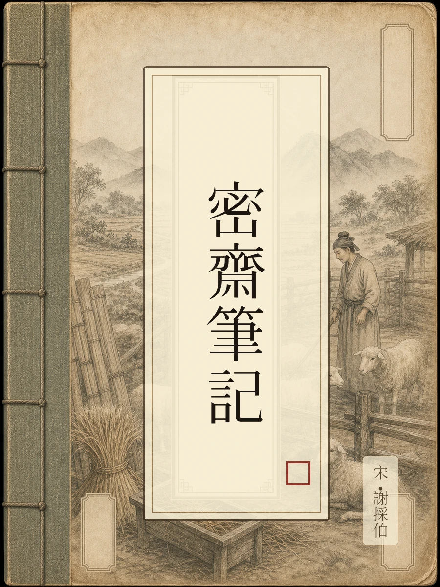 密斋笔记