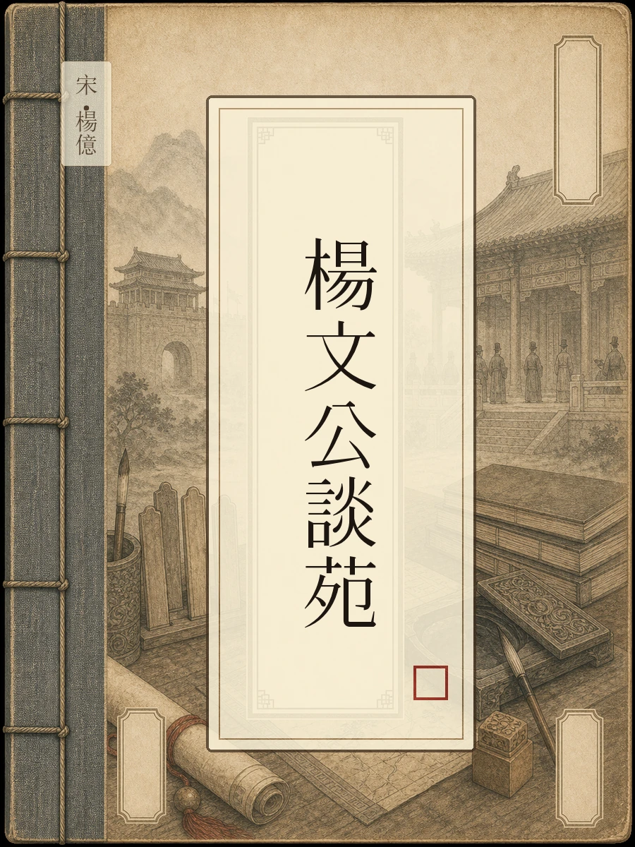 杨文公谈苑