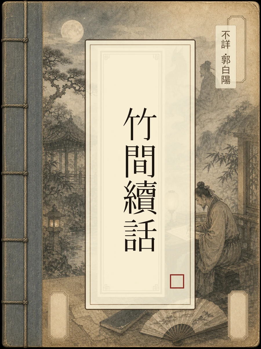 竹间续话