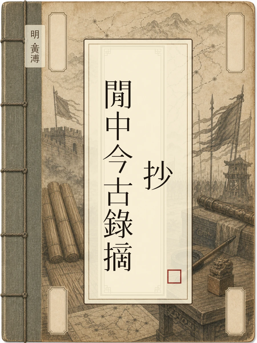 闲中今古录摘抄