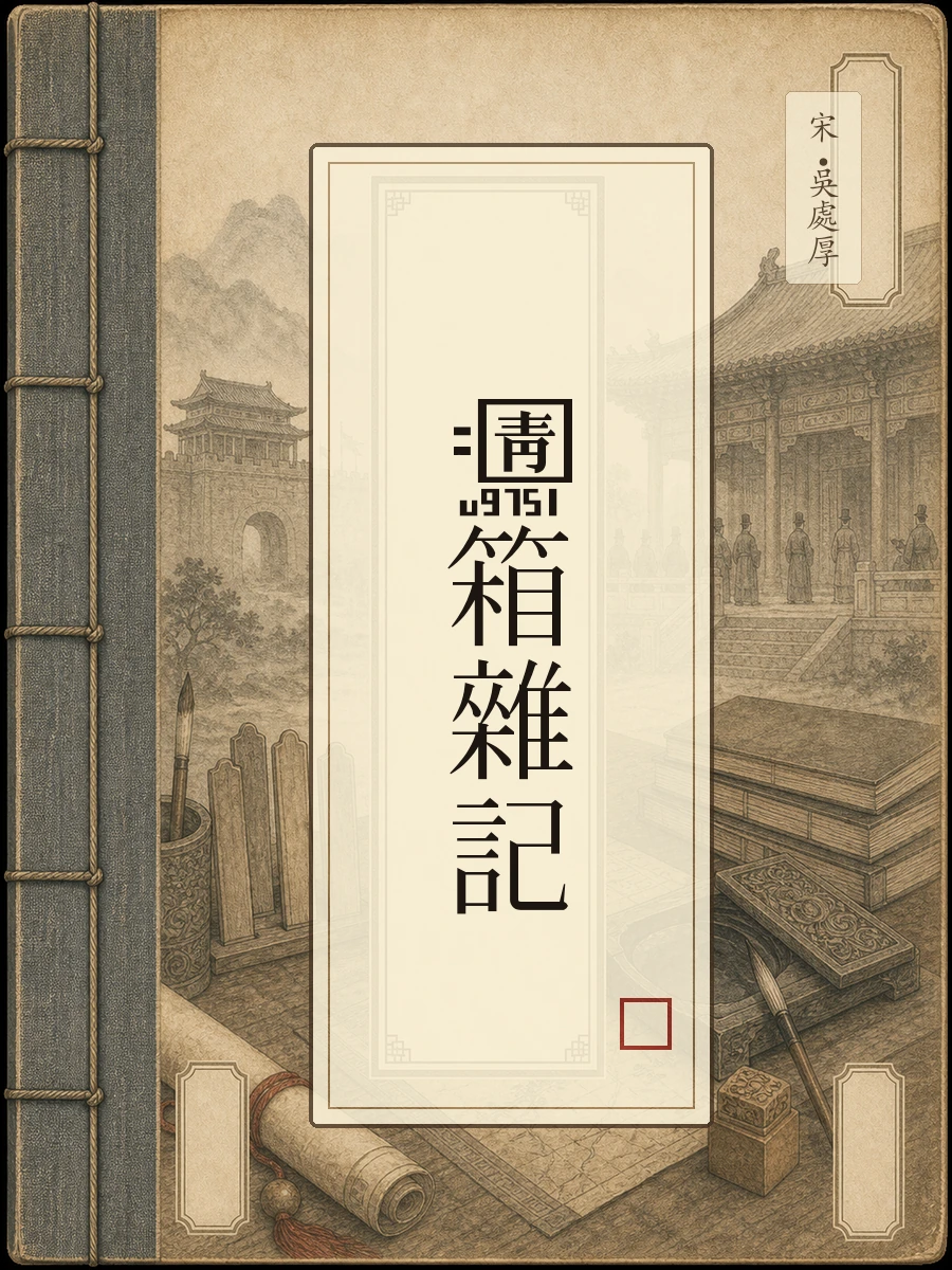 青箱杂记