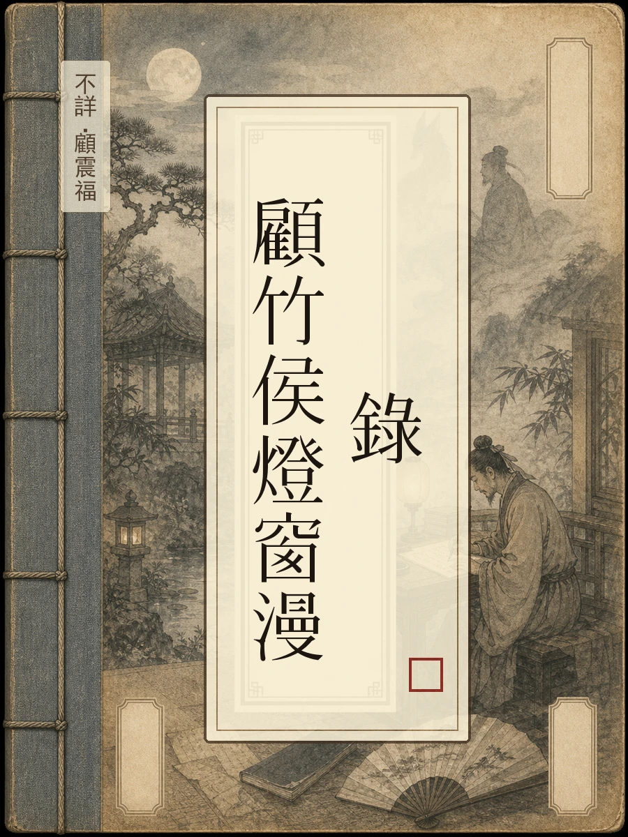 顾竹侯灯窗漫录