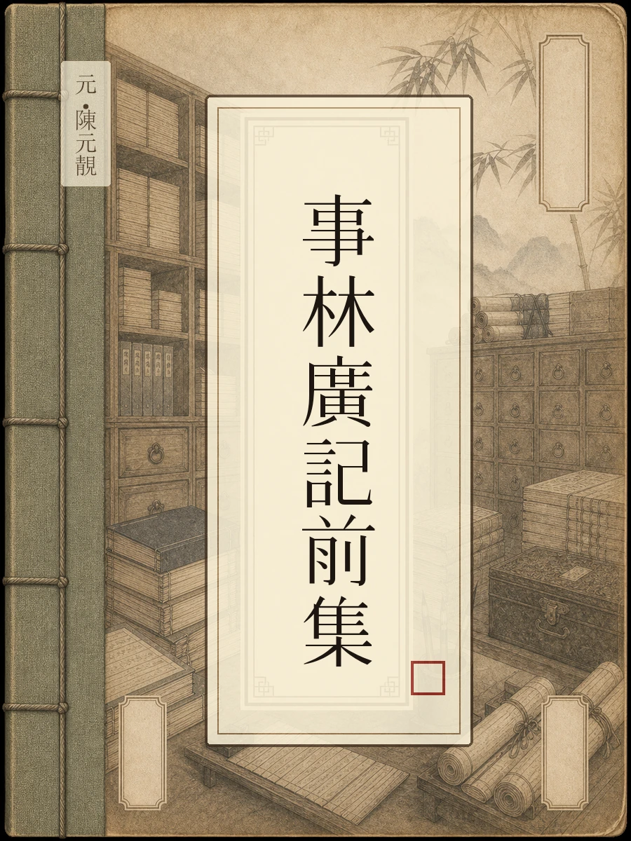 事林广记前集