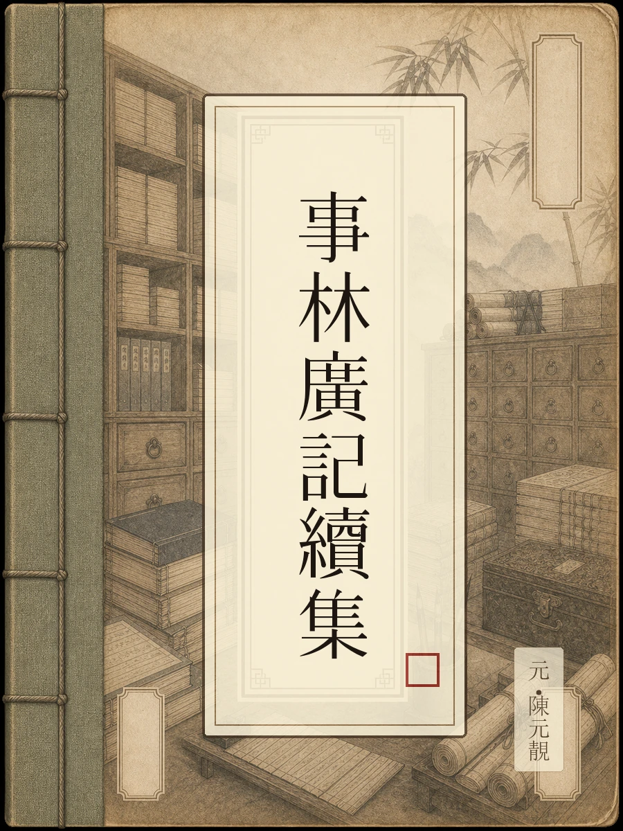 事林广记续集