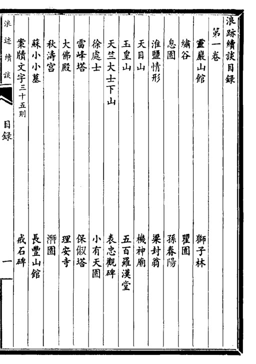 浪迹续谈